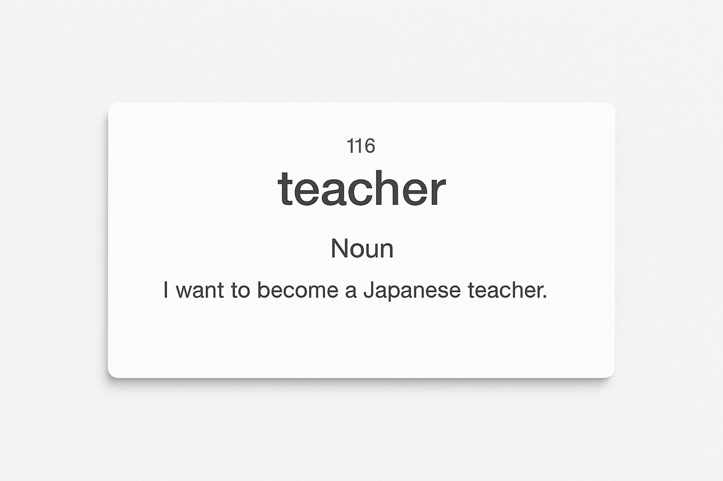 Japanese Flashcards (set of 6,000)